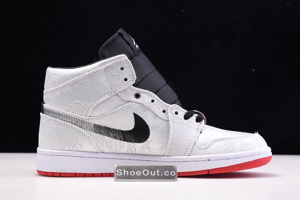 CLOT x Air Jordan 1 Mid “Fearless” CU2804-100