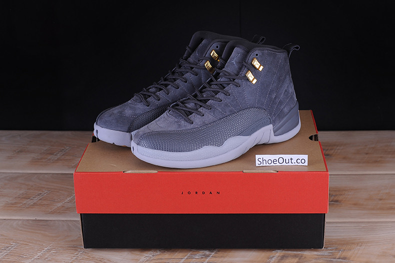 AIR JORDAN 12 RETRO "DARK GREY" mens 130690-005