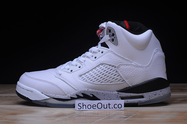 Air Jordan 5 Retro White Cement (GS) 440888-104