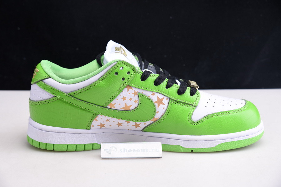 Sup x Nike SB Dunk Low “Mean Green” DH3228-101