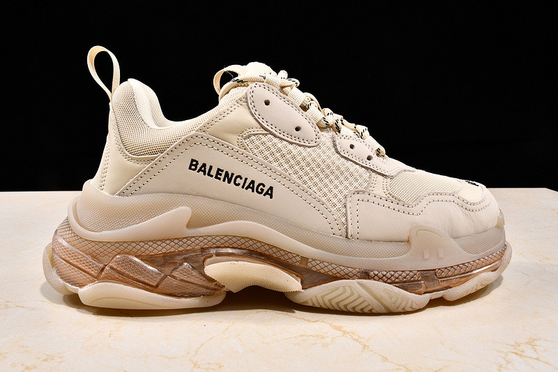 BLCG Triple-S Clear Sole Trainers 544351 W09OH 7083