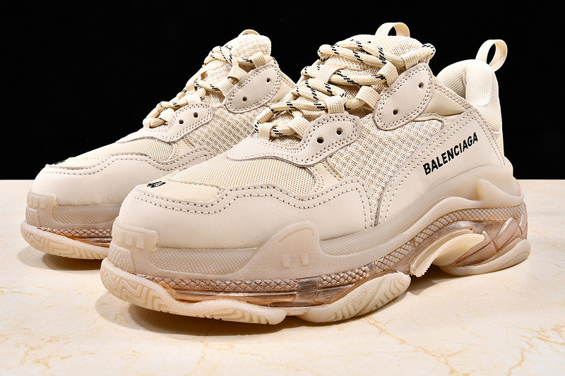 BLCG Triple-S Clear Sole Trainers 544351 W09OH 7083