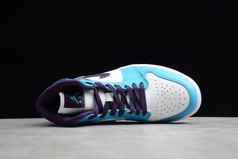 Air Jordan 1 Mid "Hornets " 554724-415