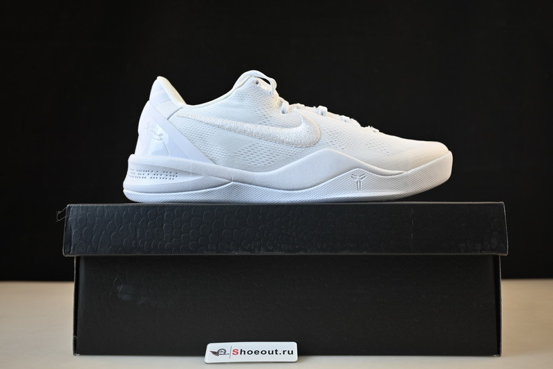 Nike Kobe 8 Protro Triple White  FJ9364-100