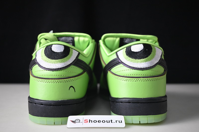 The Powerpuff Girls x Nike SB Dunk Low “Buttercup” FZ8319-300-01