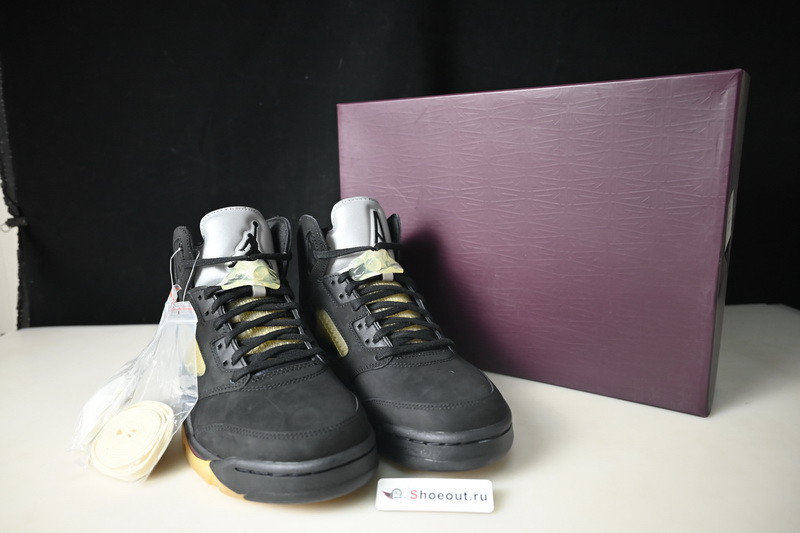 A Ma Maniére x Air Jordan 5 “Black” FD1330-001