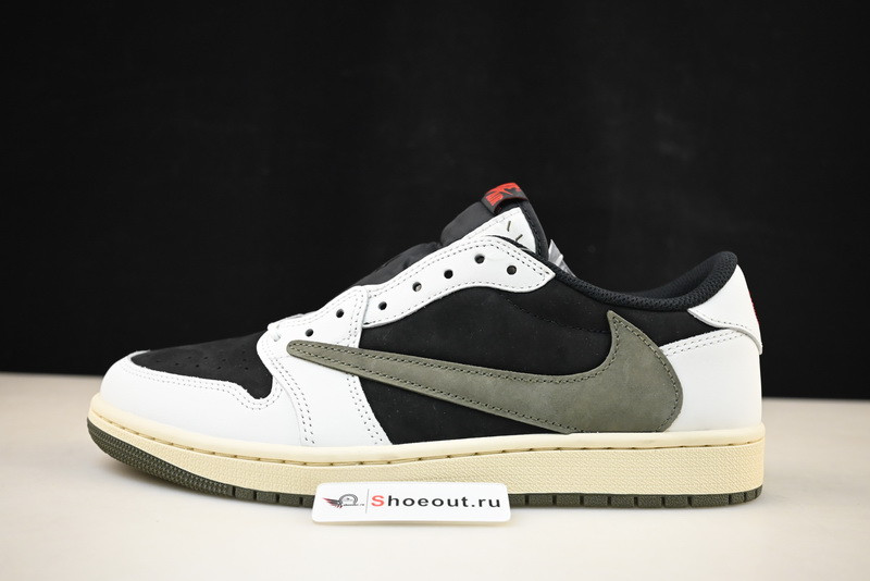 Air Jordan 1 Low Travis Scott Olive DZ4137-106