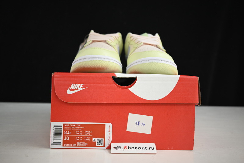 Nike Dunk Low “Light Soft Pink” DD1503-600