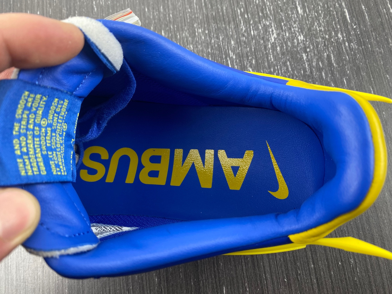 Nike Air Force 1 Low SP AMBUSH Blue DV3464-400