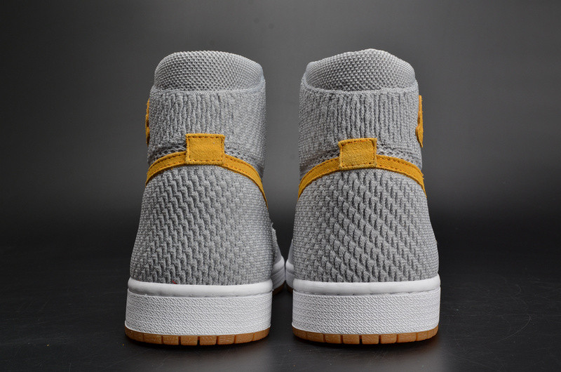 AIR JORDAN 1 FLYKNIT “WOLF GREY” mens 919704-025