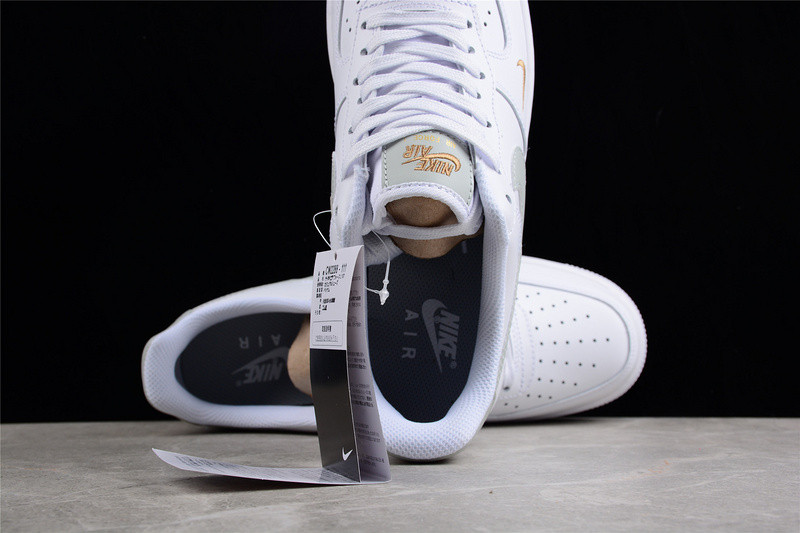 Nike Air Force 1 Low White Grey Gold (W)  CZ0270-106