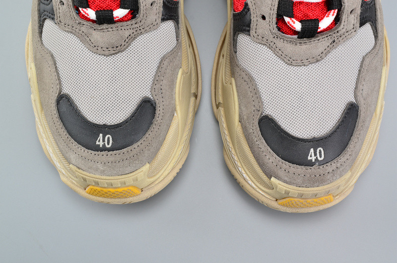 BLCG TRIPLE S TRAINER RED/ BLUE/ YELLOW 490673-W06E3-4365