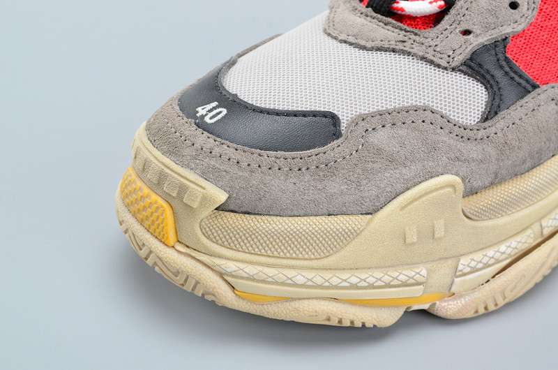 BLCG TRIPLE S TRAINER RED/ BLUE/ YELLOW 490673-W06E3-4365