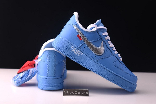 OFF White x Nike Air Force 1 “MCA” Blue CI1173-400