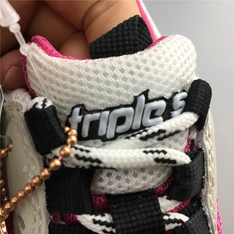 BLCG Triple S Clear Sole White Pink 544351 W09E1 1633