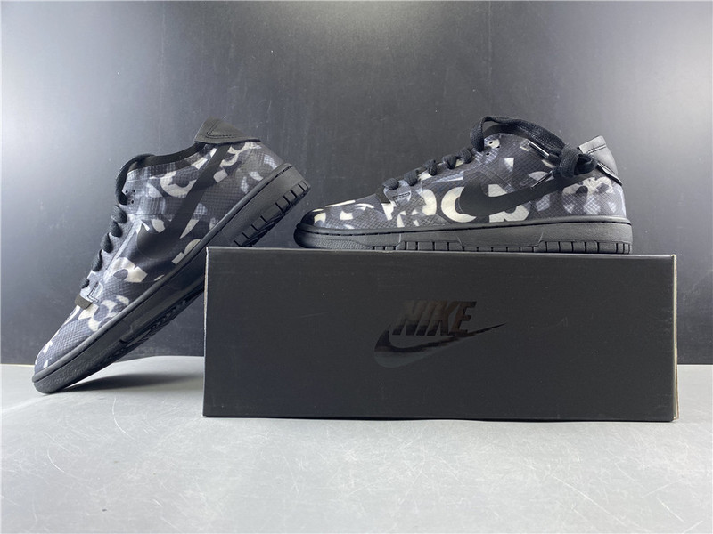Comme des Garcons x Nike Dunk Low Print Black CZ2675-001