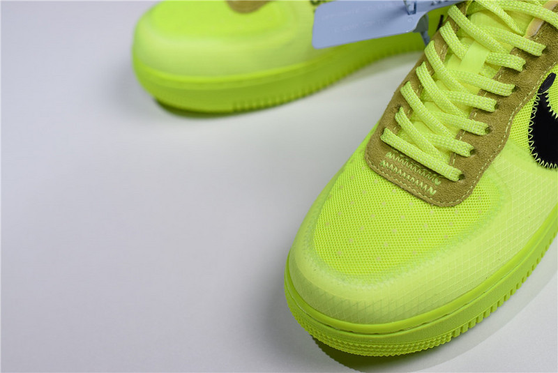 OFF White x Nike Air Force 1 Low “Volt” AO4606-700