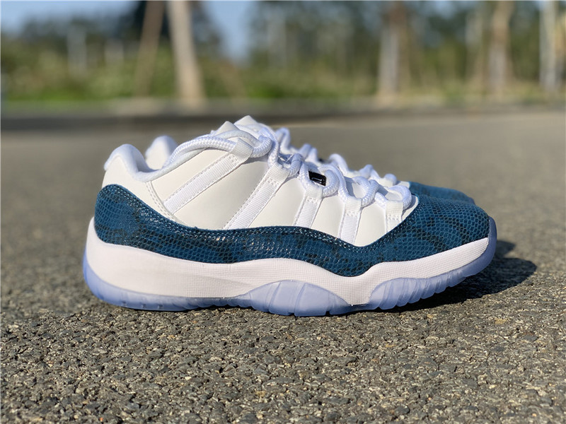 Air Jordan 11 Low “Navy Blue Snakeskin” CD6846-102