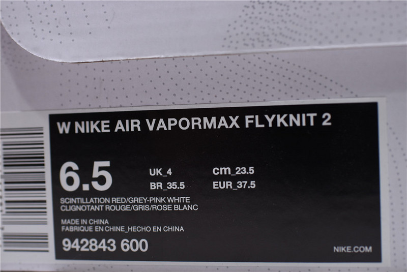 Nike WMNS Air Vapormax Flyknit 2 "Rust Pink" 942843-600