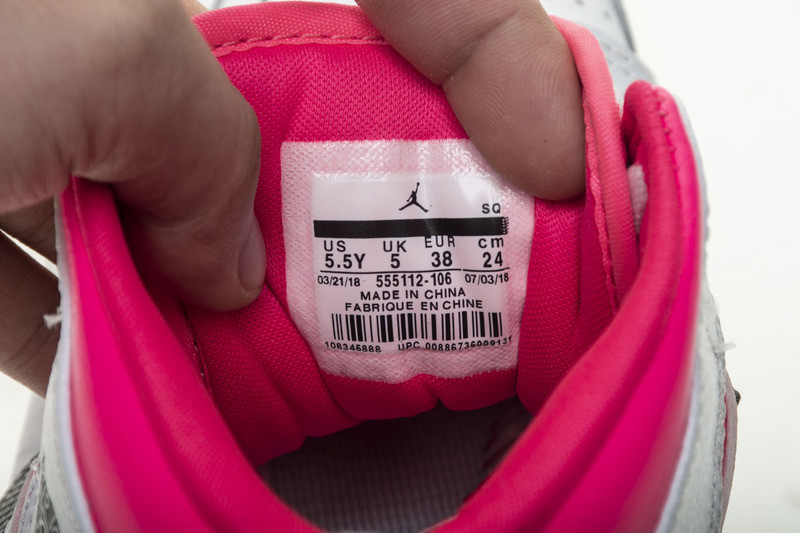 Air Jordan 1 Retro Mid "Hyper Pink" GS 555112-106