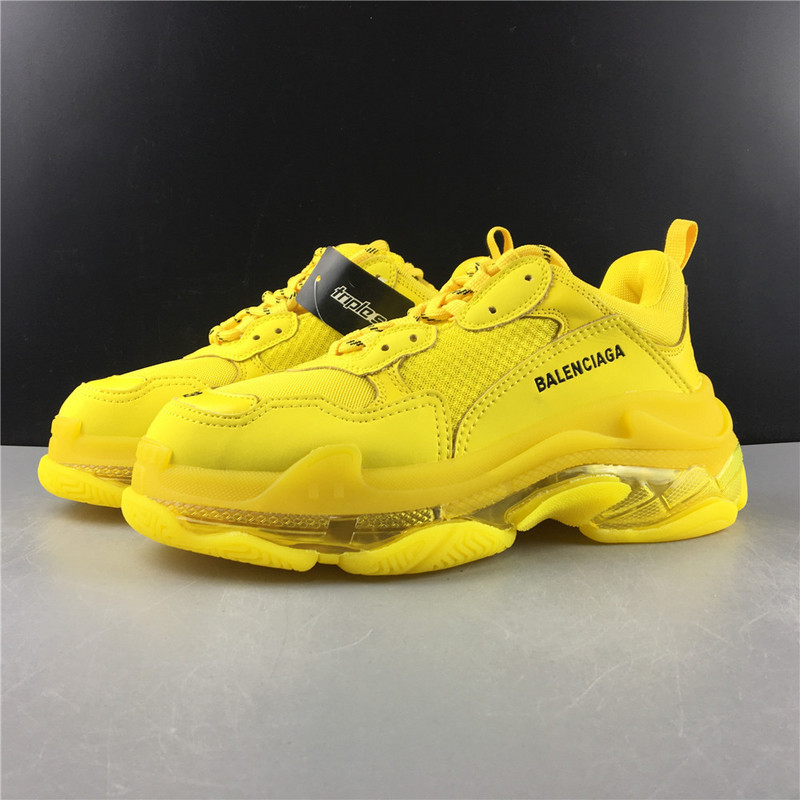 BLCG Triple S Clear Sole Yellow 524036 W09OH 1298