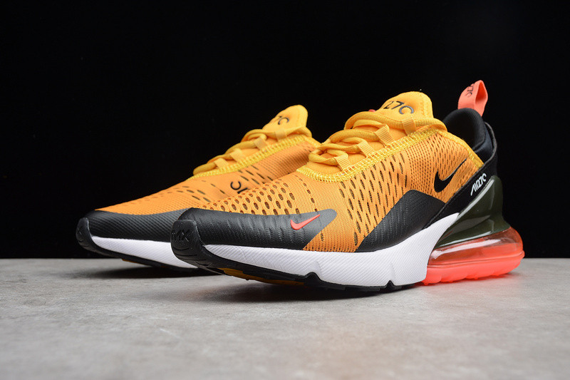 NIKE mens Air Max 270 "TIGER" black/ university gold AH8050-004