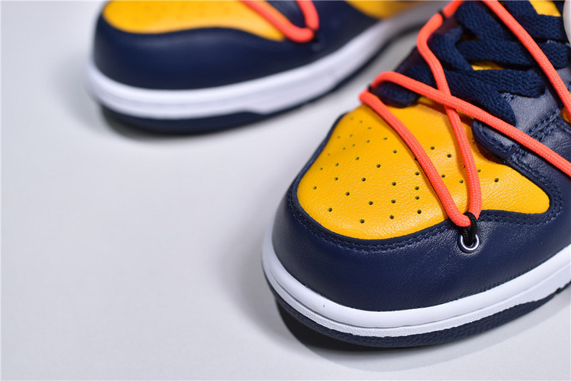 OF x Nike Dunk Low Michigan CT0856-700