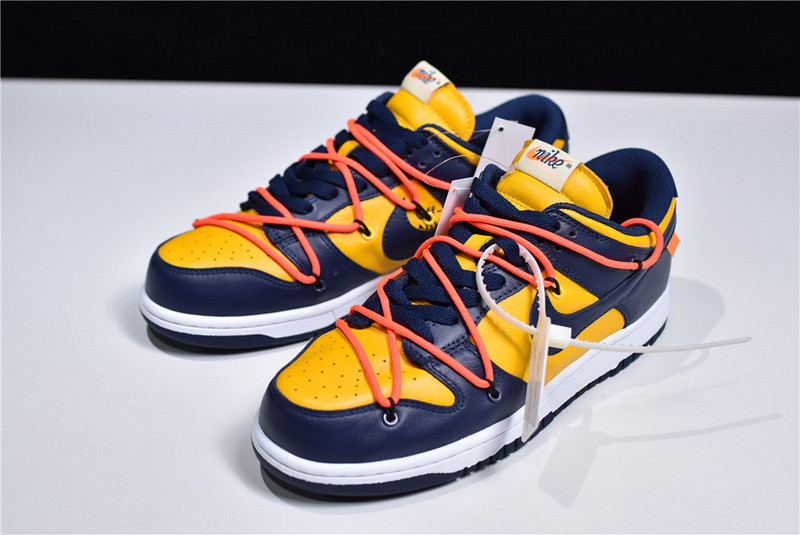 OF x Nike Dunk Low Michigan CT0856-700