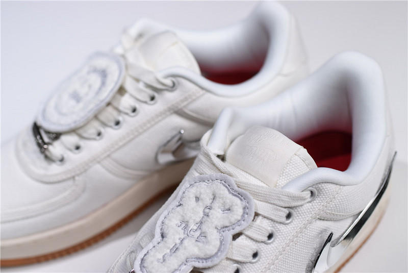 Travis Scott x Nike Air Force 1 Low “Sail” AQ4211-101