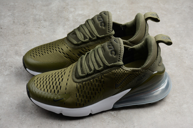 NIKE mens AIR MAX 270 “MEDIUM OLIVE”  AH8050-201