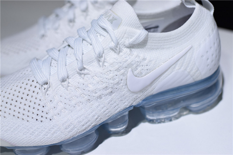 Nike Air VaporMax Flyknit 2.0 Triple White 942842-100
