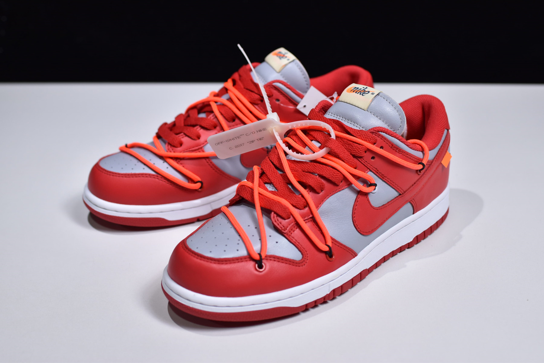 OF x Nike Dunk Low University Red CT0856-600