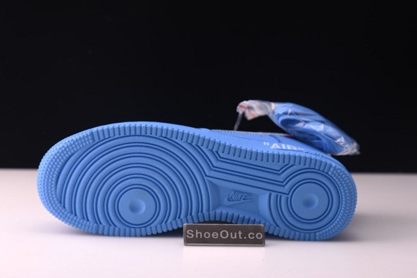 OFF White x Nike Air Force 1 “MCA” Blue CI1173-400