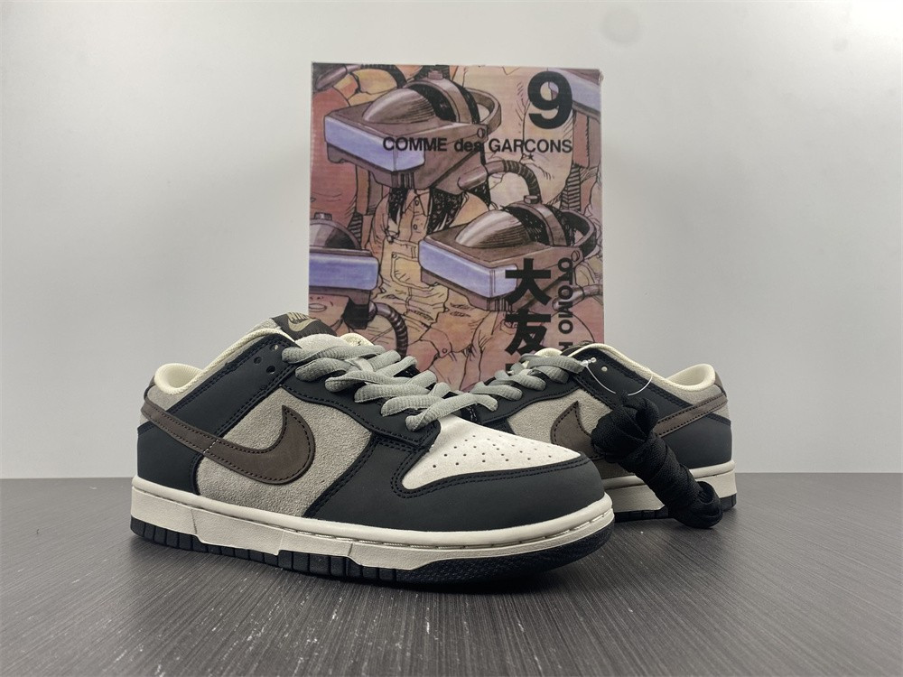 Otomo Katsuhiro x Nike SB Dunk Low Steamboy OST Grey Brown Mocha LF0039-003