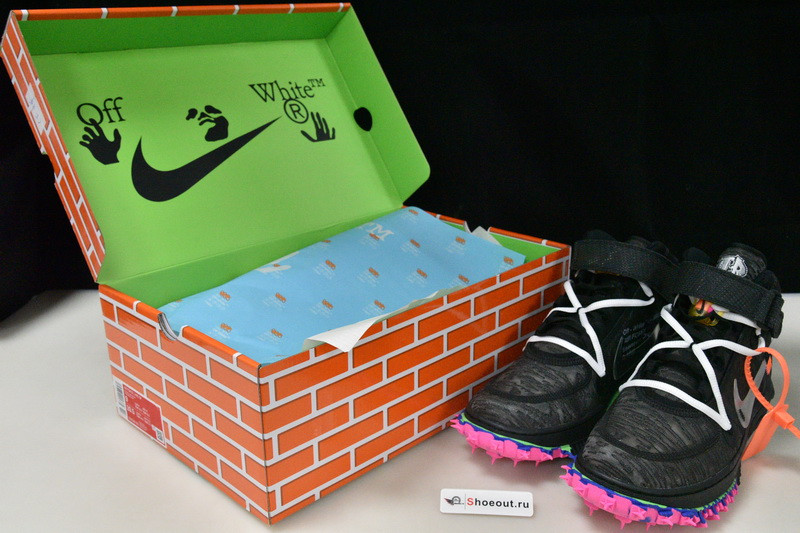 OF x Nike Air Force 1 Mid Black DO6290-001