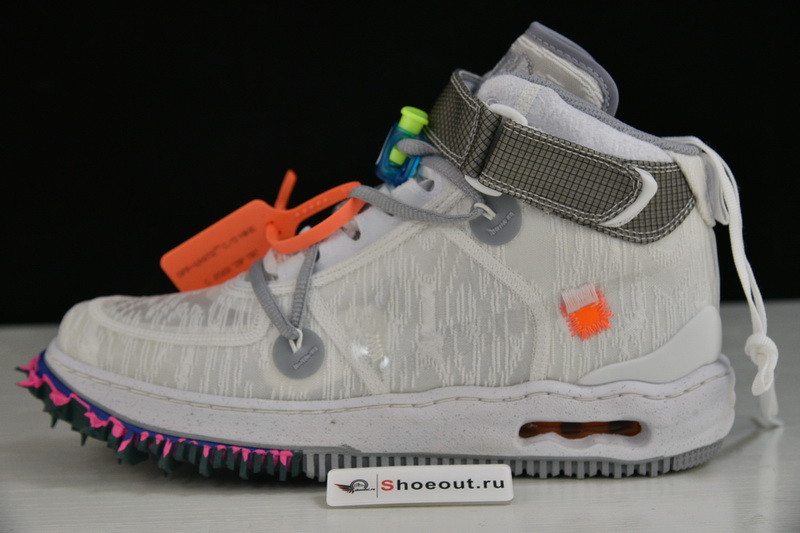 OF x Nike Air Force 1 Mid White DO6290-100