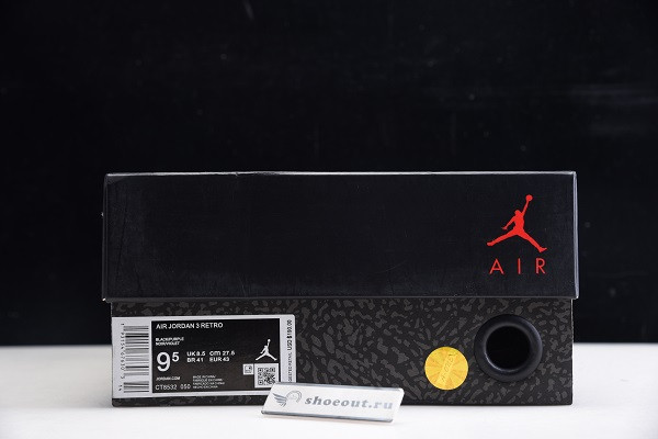 Air Jordan 3 Black “Court Purple” CT8532-050