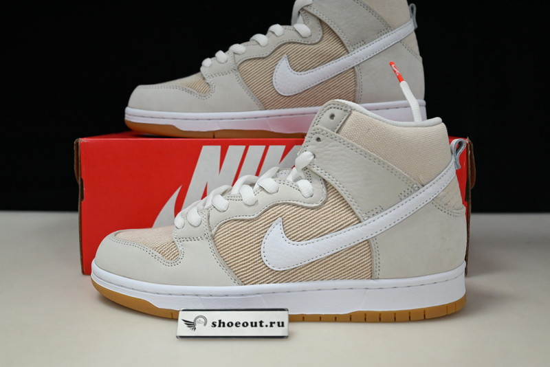 Nike SB Dunk High “Unbleached Pack DA9626-100