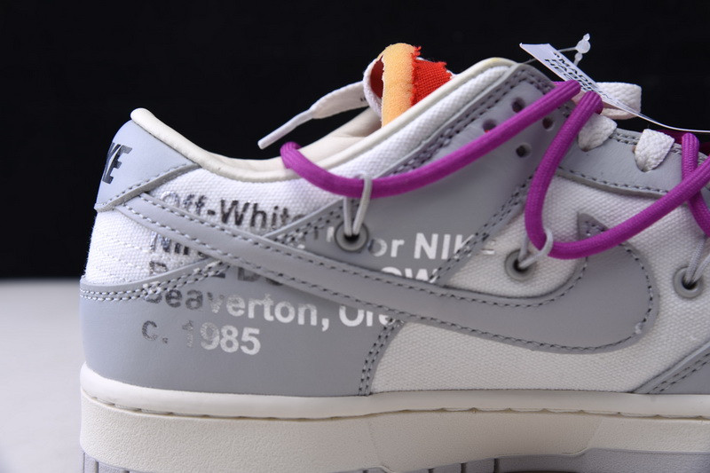 OF x Nk Dunk Low NO.45 Of 50 DM1602-101