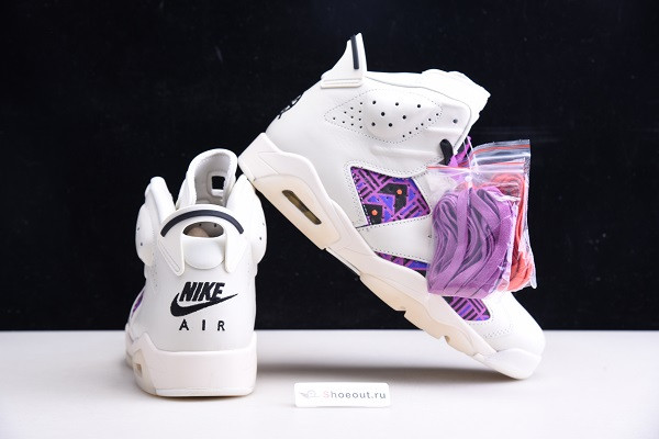 Air Jordan 6 Retro Quai54 Sail Black CZ4152-101