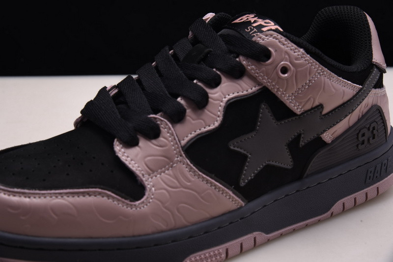 Bape Low Black Pink