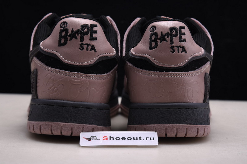 Bape Low Black Pink
