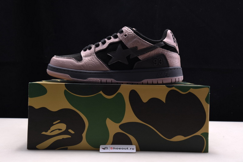 Bape Low Black Pink