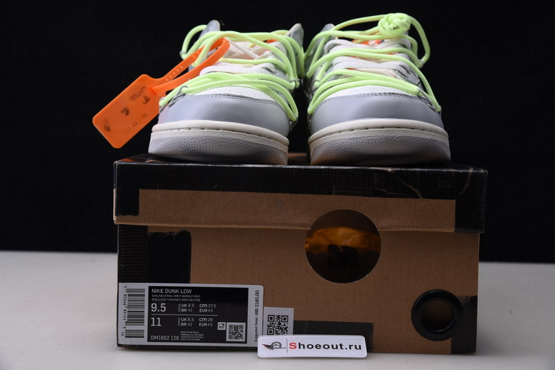 OF x Nk Dunk Low NO.43 Of 50 DM1602-128