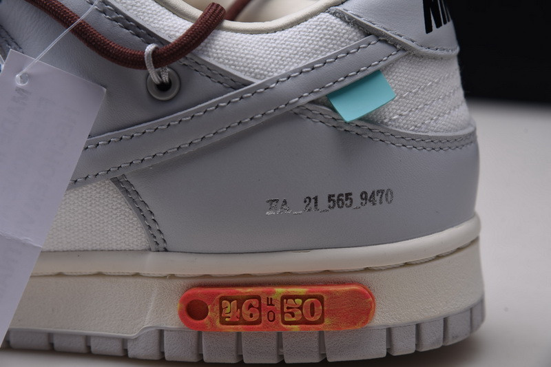 OF x Nk Dunk Low NO.46 Of 50 DM1602-102