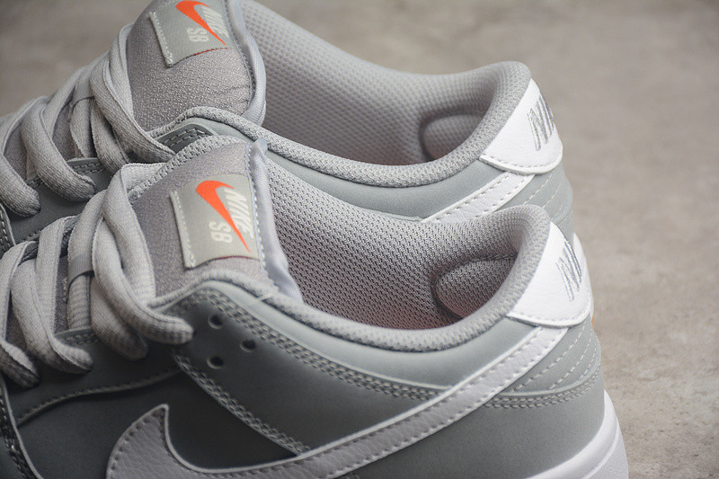 Nike SB Dunk Low Pro ISO Orange Label Wolf Grey Gum DV5464-001