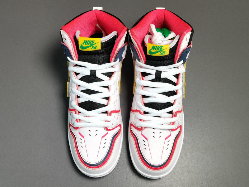 Gundam x Nike SB Dunk High ＂Project Unicorm-Rx-0” DH7717-100