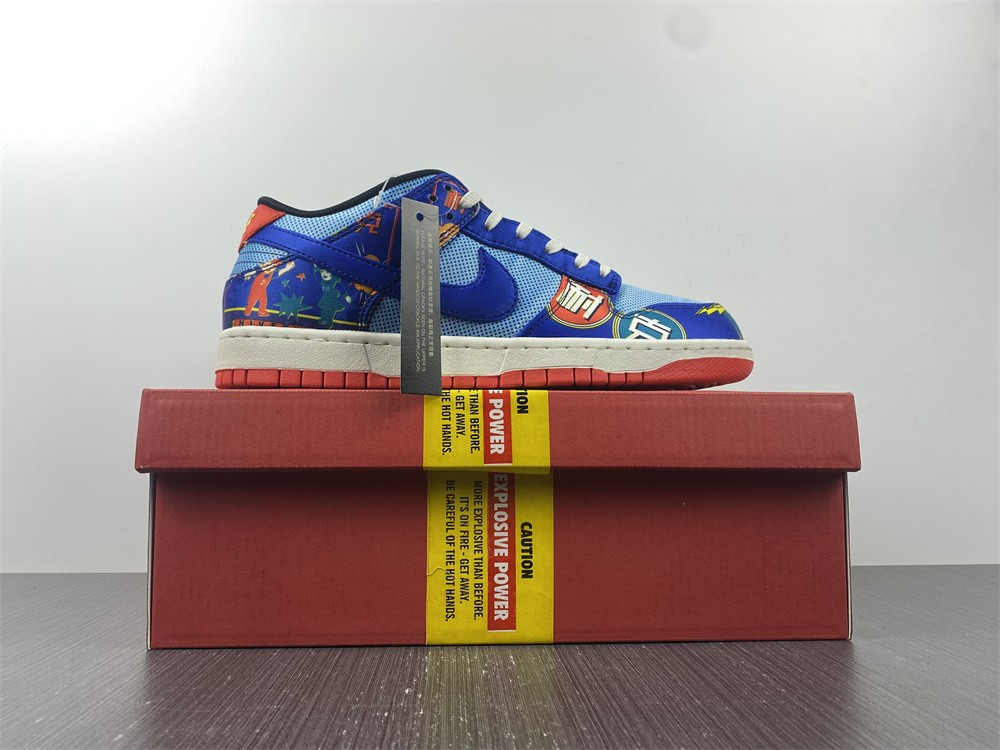 NIKE Dunk Low Firecracker DH4966-446