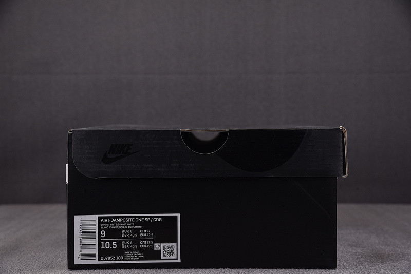 NK Air Foamposite One CDG Homme Plus White DJ7952-100