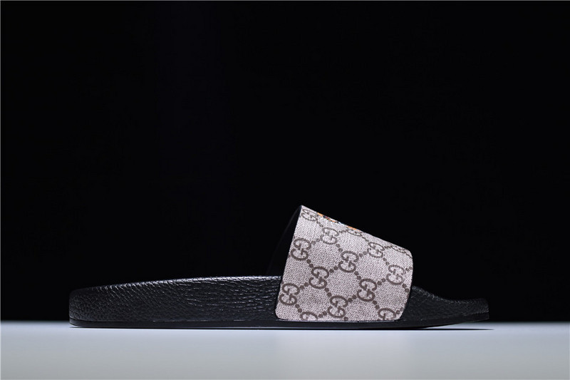 GC Leather SLIDE SANDAL with TIGER 456234 K5Y00 8919